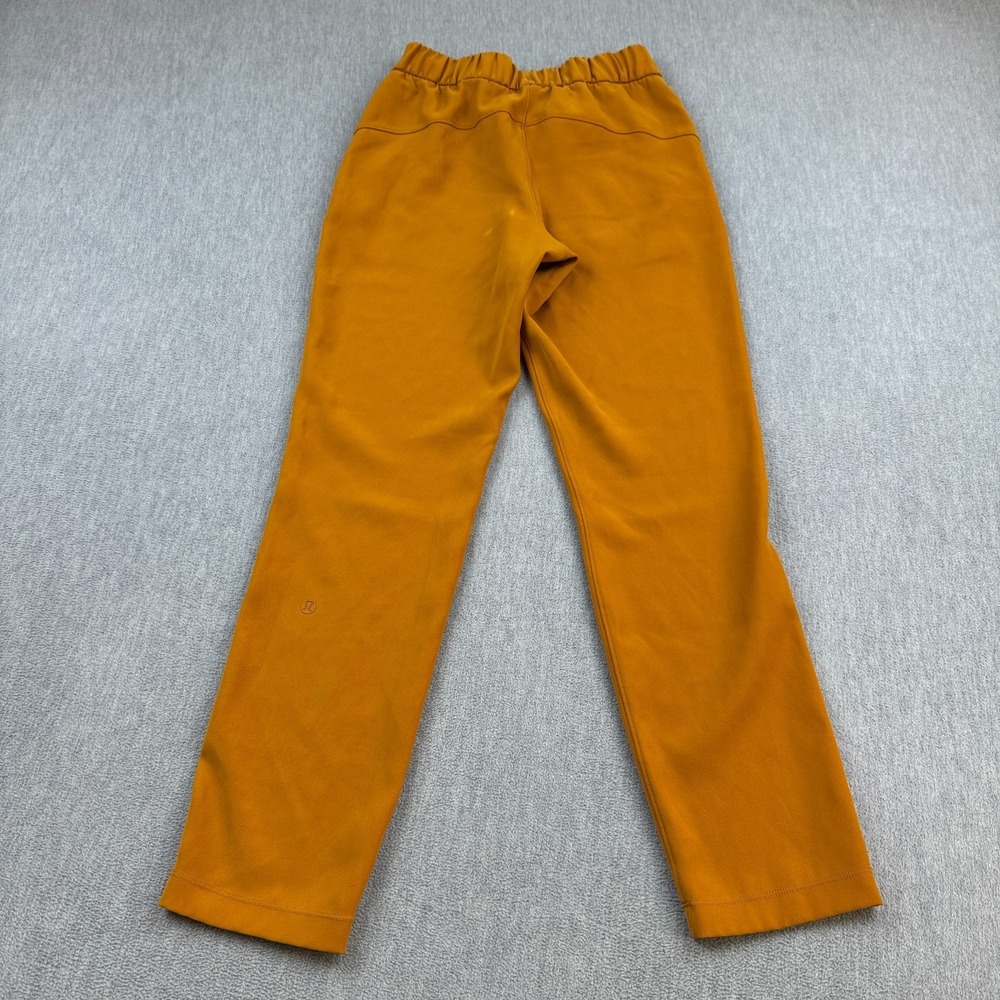 Lululemon Jogger Pants Womens 2 Gold On the Fly 7/8 Woven Jogger Sweat W5BPMS - Picture 13 of 15